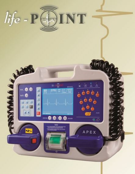LifePoint LifePoint PLUS Biphasic Defibrillator Supplier Dubai Iraq Saudi Qatar UAE Middle East CIS Russia & Africa